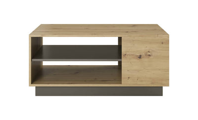 Arco Coffee Table 100cm [Oak Artisan] - Front Angle