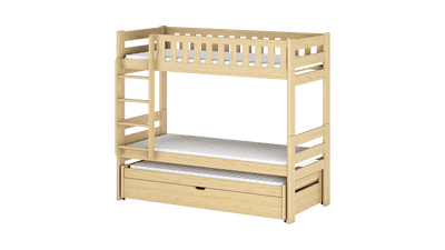 Harvey Bunk Bed with Trundle and Storage