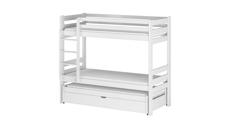 Lessi Bunk Bed with Trundle and Storage