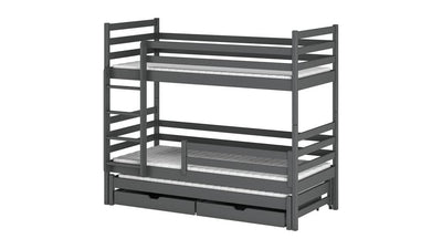 Luke Bunk Bed with Trundle and Storage