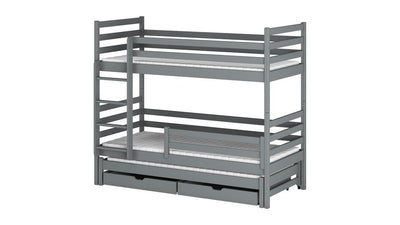 Luke Bunk Bed with Trundle and Storage