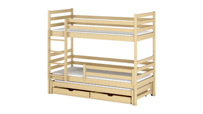 Luke Bunk Bed with Trundle and Storage