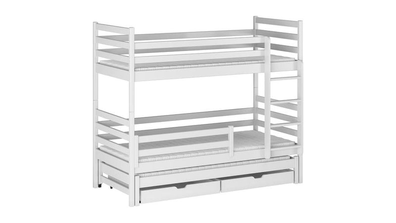 Bed Luke Luke Bunk Bed with Trundle and Storage – Arthauss Furniture