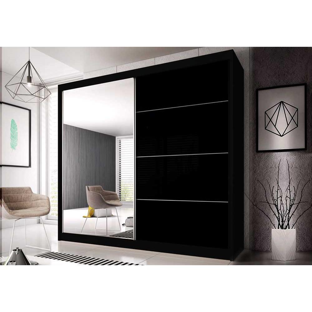 Multi 31 Sliding Door Wardrobe 233cm – Arthauss Furniture