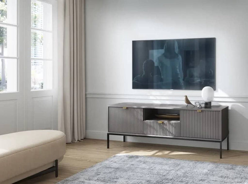 Nova TV Cabinet 154cm [Grey] - Lifestyle Image