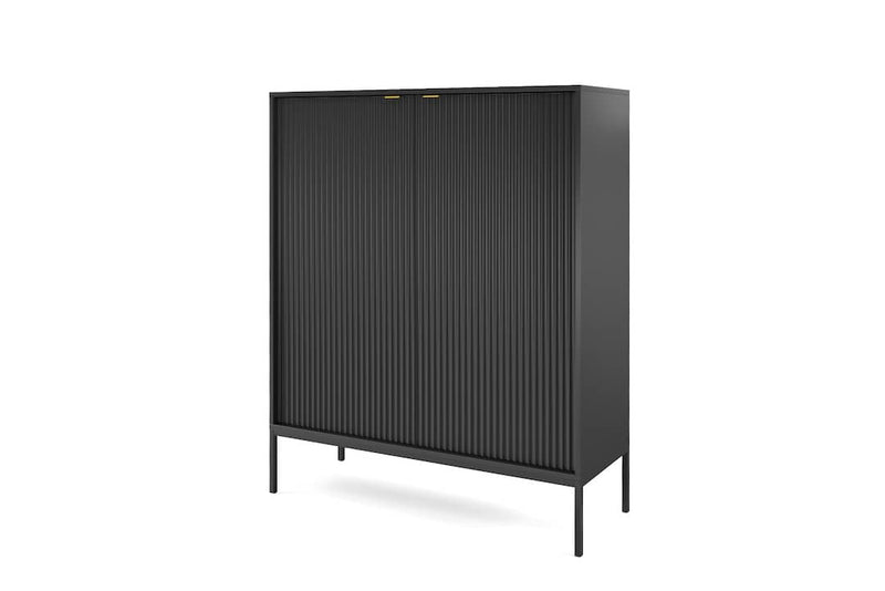 Nova Highboard Cabinet 104cm [Black]