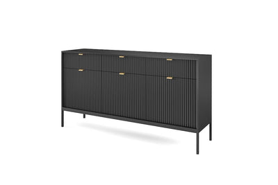 Nova Large Sideboard Cabinet 154cm [Black]