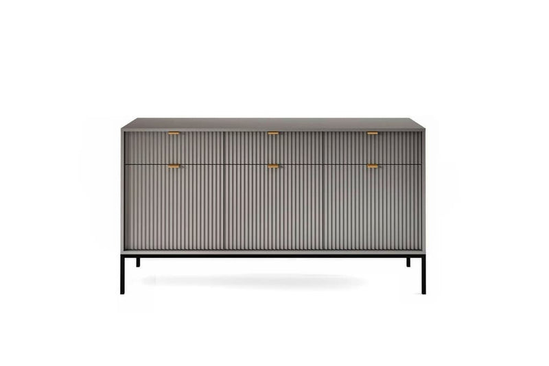 Nova Large Sideboard Cabinet 154cm [Grey] - Front