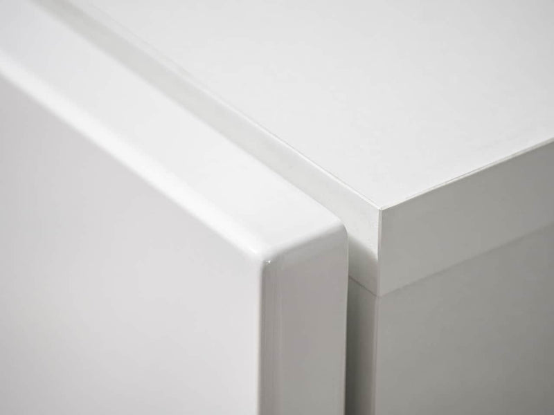 Cross TV Cabinet 150cm [White] - White Background 6