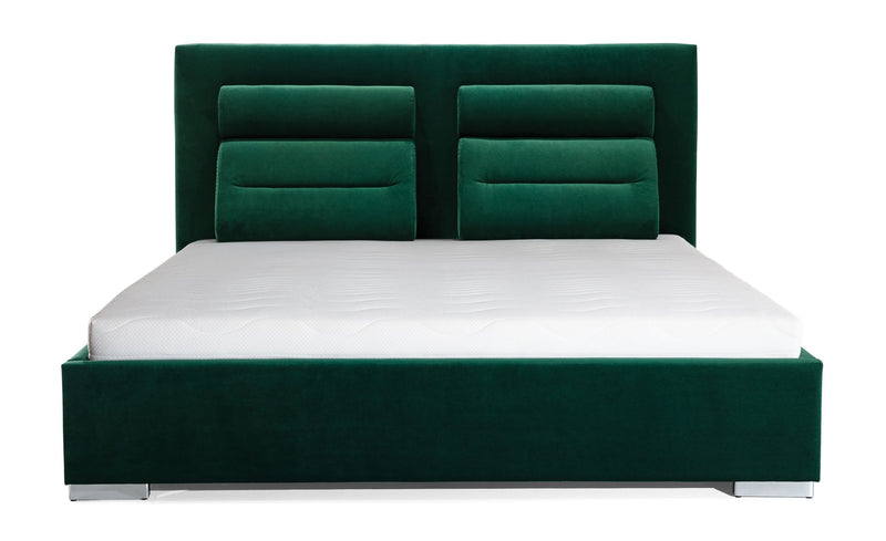 Porto Upholstered Bed Front View
