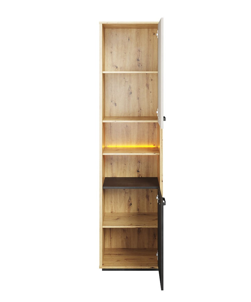 Qubic 04 Tall Cabinet 50cm with LED