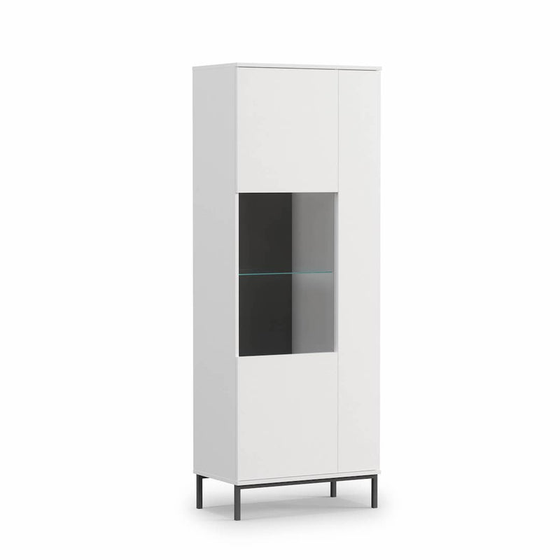 Querty 07 Tall Display Cabinet 70cm
