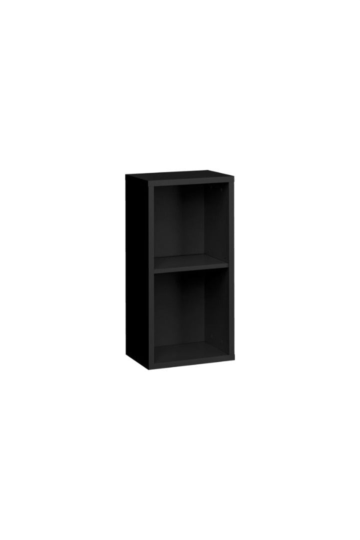 Blox 15 Wall Shelf Unit 35cm [Black] - White Background