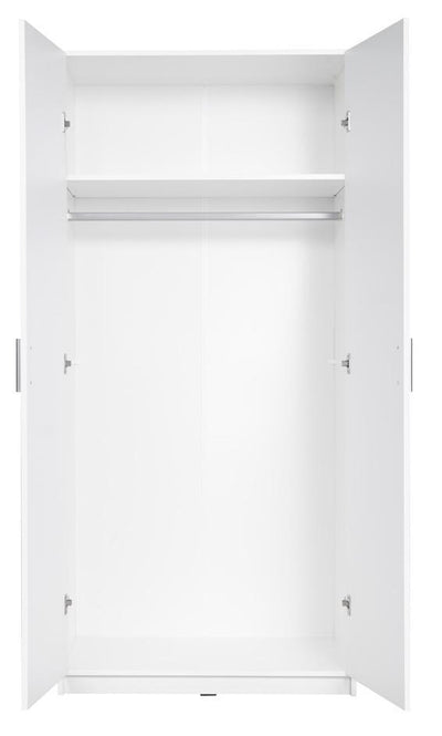 Snow 02 Hinged Wardrobe 92cm