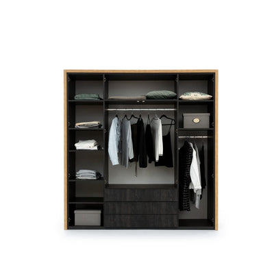 Modello Hinged Door Wardrobe 198cm