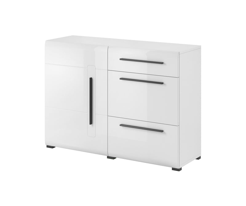 Tulsa 45 Sideboard Cabinet 120cm [White] - White Background