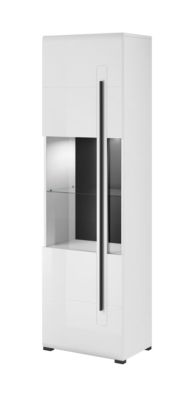 Tulsa 05 Display Cabinet 60cm [White] - White Background