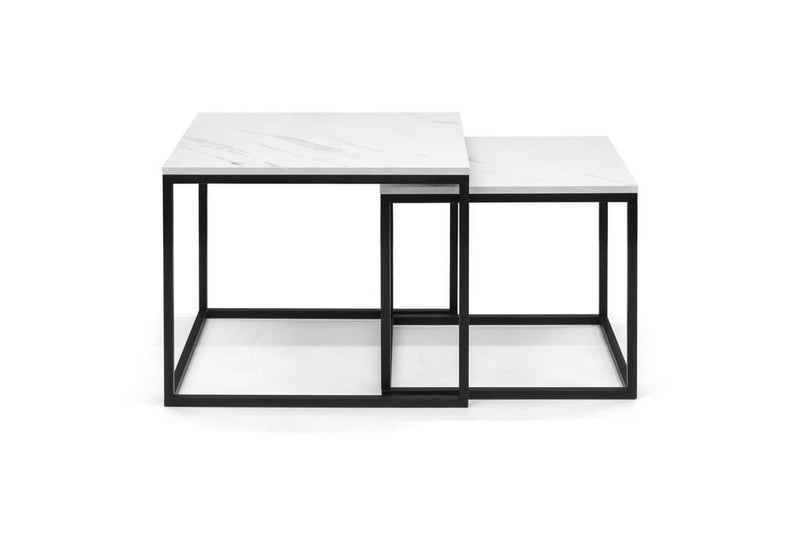 Veroli 06 Coffee Table 65cm [White] - White Background 4