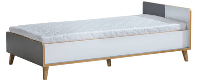 Werso W10 Single Bed [Anthracite] - White Background