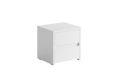 Wing 78 Bedside Cabinet 43cm [White] - White Background