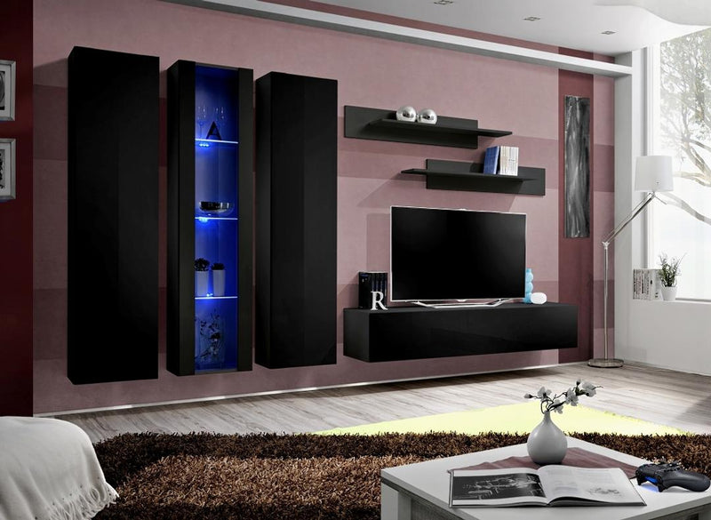 Fly C4 Entertainment Unit For TVs Up To 65"