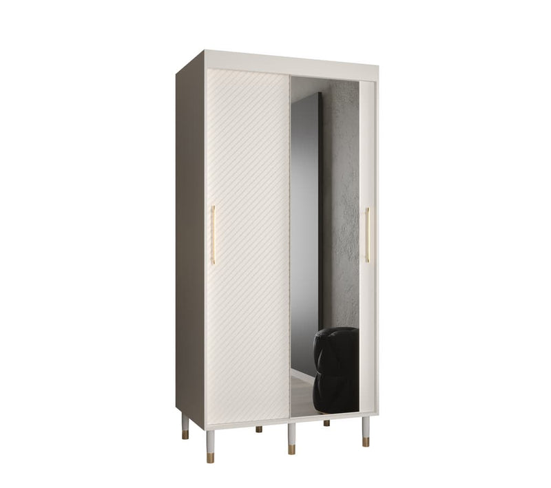 Monaco II Sliding Door Wardrobe 100cm