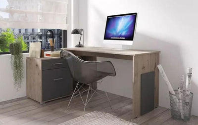 Como 60 Corner Desk 110cm [Graphite] - Lifestyle Image