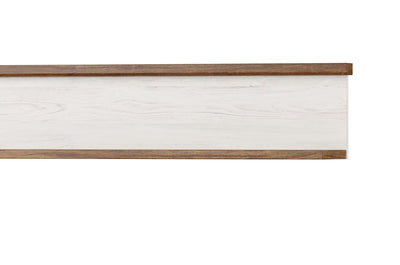 Country 35 Wall Shelf 141cm [Andersen Pine] - White Background 2