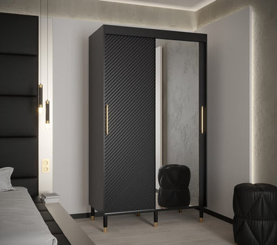 Monaco II Sliding Door Wardrobe 120cm