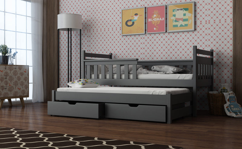 Dominik Bed with Trundle and Storage