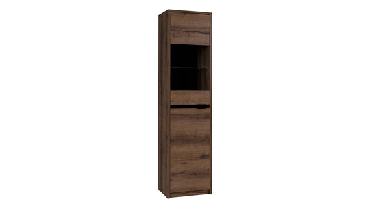 Denver 16 Tall Display Cabinet 50cm