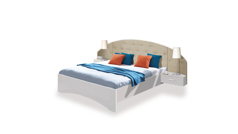 Unico Bed 160cm [Anderson Pine] - White Background