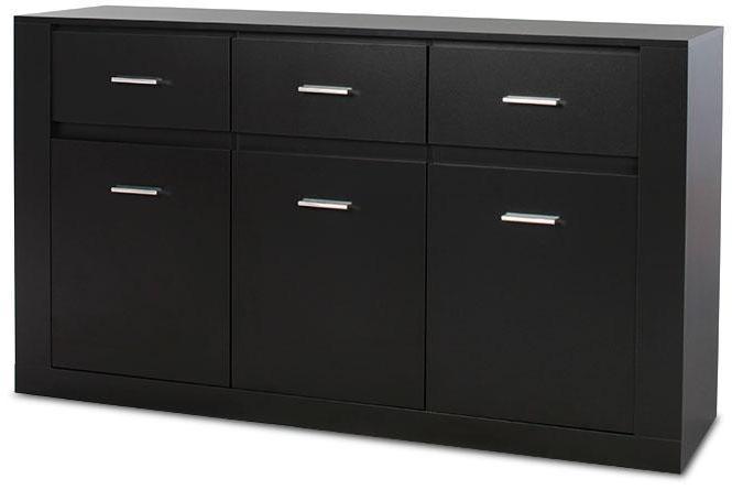 Idea ID-09 Sideboard Cabinet [Black] - White Background