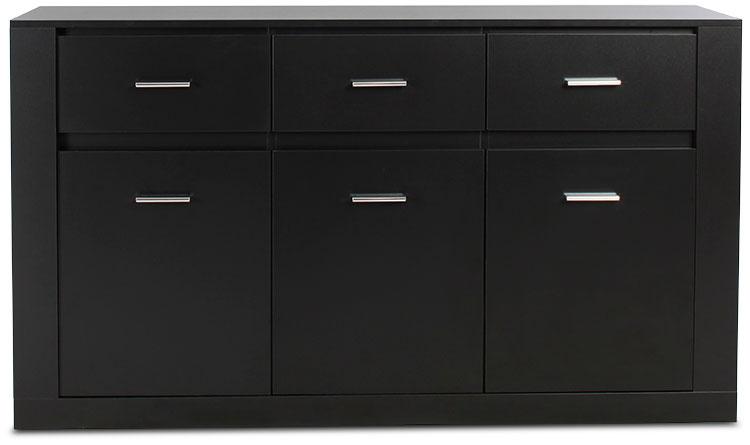Idea ID-09 Sideboard Cabinet [Black] - Front