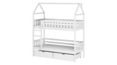 Wooden Bunk Bed Gaja With Storage