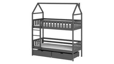 Wooden Bunk Bed Gaja With Storage