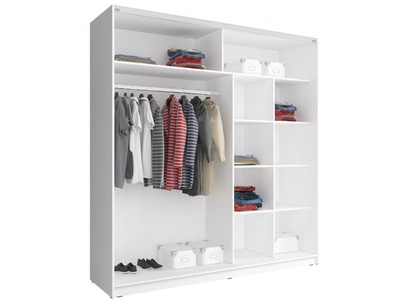 Mika 01 Sliding Door Wardrobe 200cm