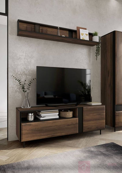 Borga BG-03 TV Cabinet 155cm [Oak] - Lifestyle Image