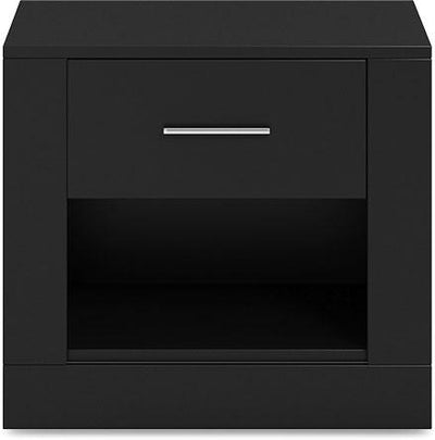 Idea ID-07 Bedside Cabinet [Black] - Front