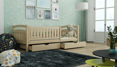 Wooden Bed Terry with Storage