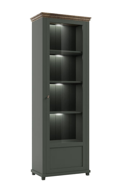 Evora 06 Tall Display Cabinet 71cm