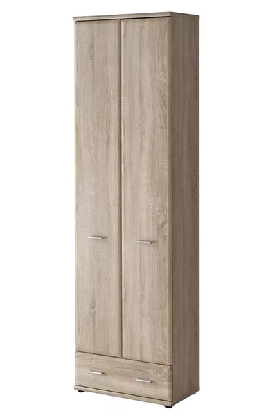 Armario III Hallway Set with Bench Cushion [Oak] - White Background
