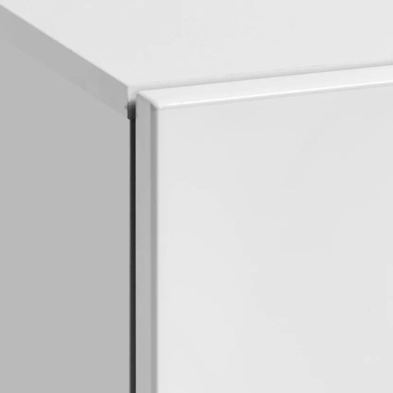 Blox 23 Wall Hung Cabinet 140cm [White] - White Background 3